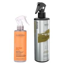 Cadiveu Spray Bye Bye Frizz 200ml +Wess We Wish Blond 500ml