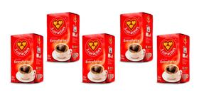 Café 3 Corações Extra Forte Vácuo 500g Kit 5