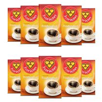 Café 3 Corações Tradicional a Vácuo Kit 10 Pacotes de 500g