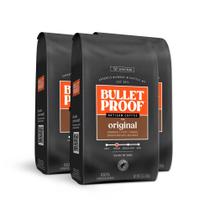 Café à prova de balas original, torrado médio, 12 onças x 3, limpo