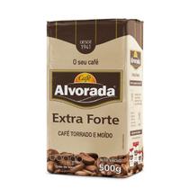 Café Alvorada 500g Vácuo Extra Forte Torrado e Moído