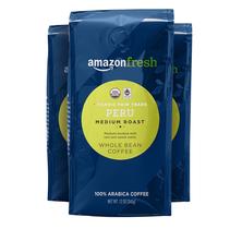 Café Amazon Fresh Peru em Grãos Torrado Médio 340 g x3 Café Amazon Fresh Peru em Grãos Torrado Médio 340 g x3