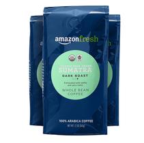 Café Amazon Fresh Sumatra Torrado Escuro em Grãos 340 g x3 Café Amazon Fresh Sumatra Torrado Escuro em Grãos 340 g x3