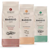 Café Aromatizado, Café Em Pó Baggio, 3 Pacotes, 750G