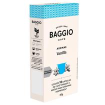 Café baggio cápsula torrado e moído vanilla 50g