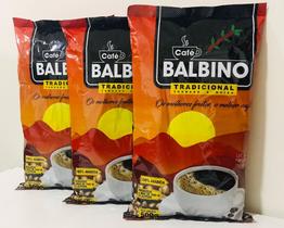 Café Balbino Torrado e Moído kit c/3 unid 500g cada