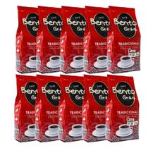 Café Bento Grão Tradicional - Café Torrado e Moído - Caixa 5 kg (cx com 10 pacotes de 500g)