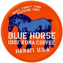 Café Blue Horse Kona 100% Kona Torrado Médio 10 Cápsulas Café Blue Horse Kona 100% Kona Torrado Médio 10 Cápsulas