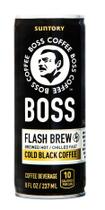 Café BOSS Coffee Japanese Flash Brew Original Black 240 ml Café BOSS Coffee Japanese Flash Brew Original Black 240 ml