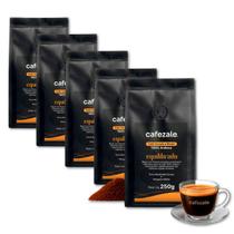 Café Cafezale Equilibrado Moído Kit 5 Pacotes de 250g