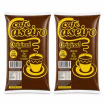 Café Caseiro Original 1kg Kit 2 Pacotes 500g Torrado Em Fogo A Lenha Café Caseiro Original 1kg Kit 2 Pacotes 500g Torrado Em Fogo A Lenha