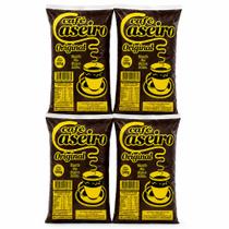 Café Caseiro Original Kit 4 Pacotes 500g Total 2kg Torrado Em Fogo A Lenha Café Caseiro Original Kit 4 Pacotes 500g Total 2kg Torrado Em Fogo A Lenha