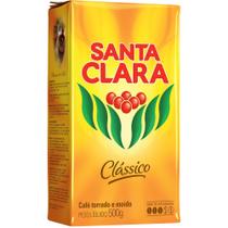 Café clássico torrado e moído Santa Clara 250g