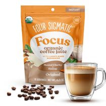 Café com leite Four Sigmatic Original Focus com Lion's Mane 120 ml Café com leite Four Sigmatic Original Focus com Lion's Mane 120 ml