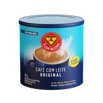 CAFE Com LEITE Original Solúvel Três CORAÇÕES Lata CAFE Com LEITE Original Solúvel Três CORAÇÕES Lata