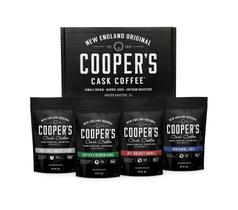 Café Cooper's Cask Envelhecido em Barril 4-Pack Moído 113g Café Cooper's Cask Envelhecido em Barril 4-Pack Moído 113g