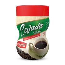 Café De Cevada Solúvel Corsetti 100G, Cevada Solúvel Para Café, Vermelho, Naturalmente Sem Cafeína, Rica Em Carboidratos