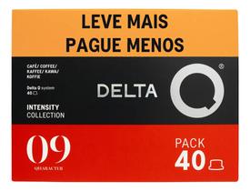 Café Delta Q Qharacter Intensidade 09 - Pack com 40 Cápsulas