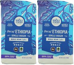 Café descafeinado da Etiópia Whole Foods Market em grão integral 680g Café descafeinado da Etiópia Whole Foods Market em grão integral 680g