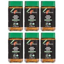 Café descafeinado instantáneo orgánico Mount Hagen liofilizado 6x100g
