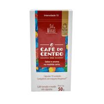 Café do Centro Cápsulas Origem Sul de Minas 10 unidades