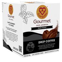 Cafe Drip 3 Coracoes Gourmet Dark 12X10X11G