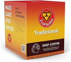 Café Drip Coffee 3 Corações Tradicional 100g