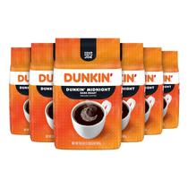 Café Dunkin' Midnight Dark Roast Molido 2805 g Paquete de 6