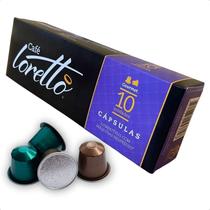 Cafe em Capsula Gourmet Loretto Caixa com 10 Unidades Padrão Nespresso