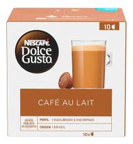 Café Em Cápsula Nescafé Dolce Gusto Café Au Lait 10 Cápsulas