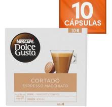 Café em Cápsula Nescafé Dolce Gusto Cortado Espresso Macchiato 10 unidades - Nestlé