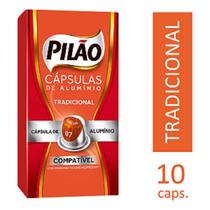 Café em cápsula pilão nespresso 07 tradicional 10 cáps Café em cápsula pilão nespresso 07 tradicional 10 cáps