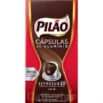 Café em cápsula pilão nespresso 10 fortíssimo = 10 cáps Café em cápsula pilão nespresso 10 fortíssimo = 10 cáps