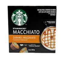 Café Em Cápsula Starbucks Dolce Gusto Caramel Macchiato 12 Unidades - Nestlé