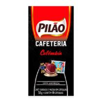 Café em Cápsula Torrado e Moído Pilão Cafeteria Colômbia Caixa 52g 10 Unidades