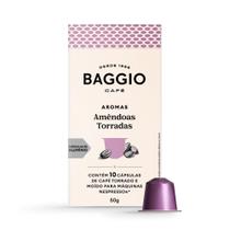 Café em Cápsulas Baggio Aromas - Amêndoas Torradas 10 und