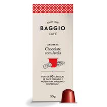 Café em Cápsulas Baggio Aromas Chocolate com Avelã 10 Und