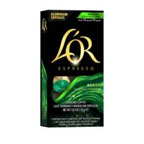 Café em Cápsulas Café das Fazendas Brazil Espresso L'Or 10 Unidades de 5,2g