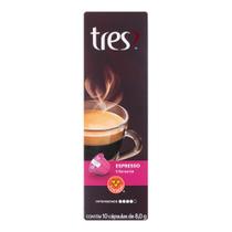 Café em Cápsulas Espresso Vibrante 3Corações 10un.