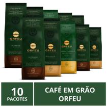 Café Em Grão, 10 Pacotes De 250G, Orfeu