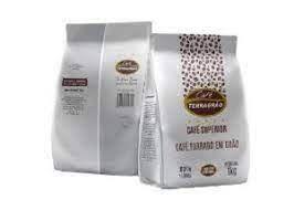 Café em grão 100 Porcento Arabica padrão Superior marca TerraGrão pacote 1 kg