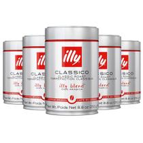 Café Em Grão, 5 Latas De 250G, Illy