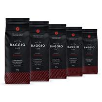 Café Em Grão, Baggio, 5 Pacotes De 500G, Bourbon