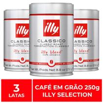 Café em Grão, Illy, 3 Latas de 250g