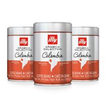 Café em Grão illy Colombia 250g Kit 3 Latas Café em Grão illy Colombia 250g Kit 3 Latas