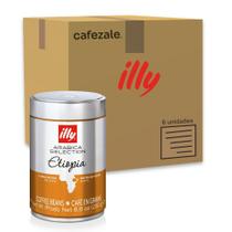 Café em Grão illy Etiopia 250g Kit 6 Latas Café em Grão illy Etiopia 250g Kit 6 Latas
