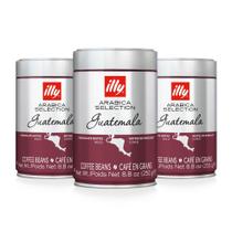Café em Grão illy Guatemala 250g Kit 3 Latas Café em Grão illy Guatemala 250g Kit 3 Latas