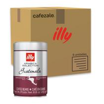 Café em Grão illy Guatemala 250g Kit 6 Latas Café em Grão illy Guatemala 250g Kit 6 Latas