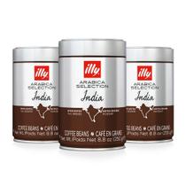 Café em Grão illy India 250g Kit 3 Latas Café em Grão illy India 250g Kit 3 Latas