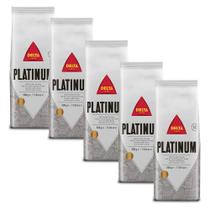 Café em Grãos Delta Cafés Platinum Int 12 Kit 5 unid de 500g
